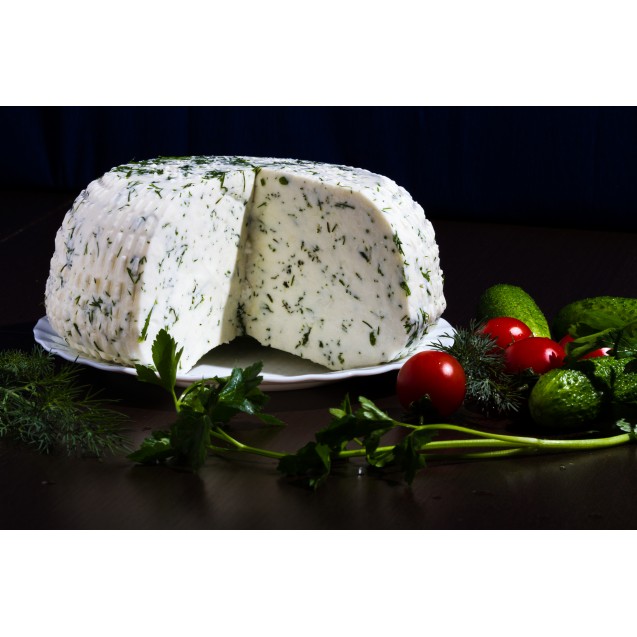 Сыр домашний с зеленью (Рязань)